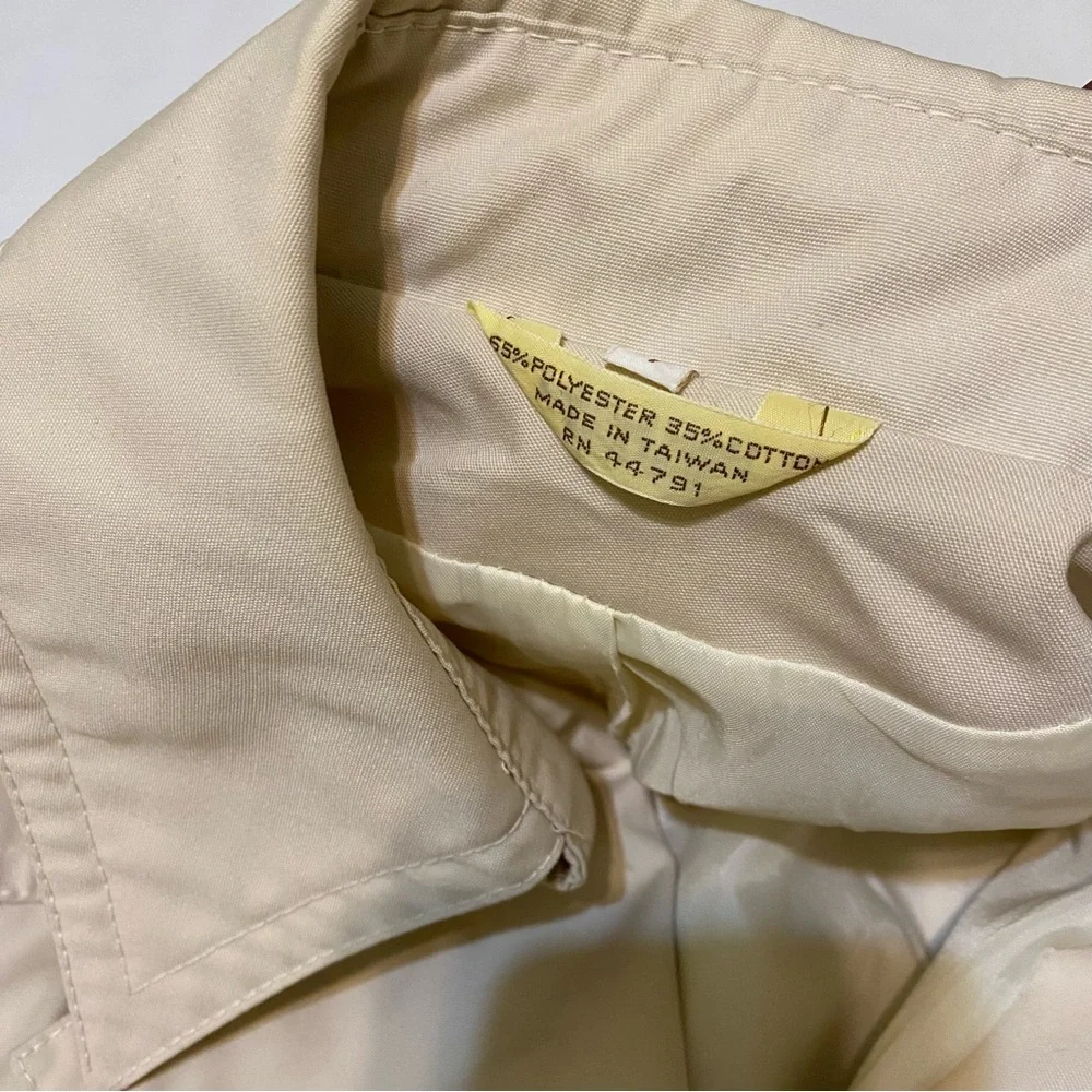 Sears JR Bazaar trench coat size 7 - Picture 5 of 10